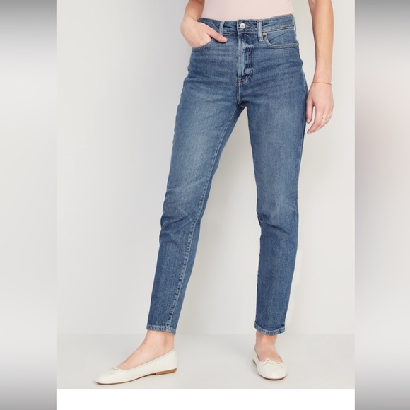 Old Navy High Rise Straight Jeans - Picture 1 of 10